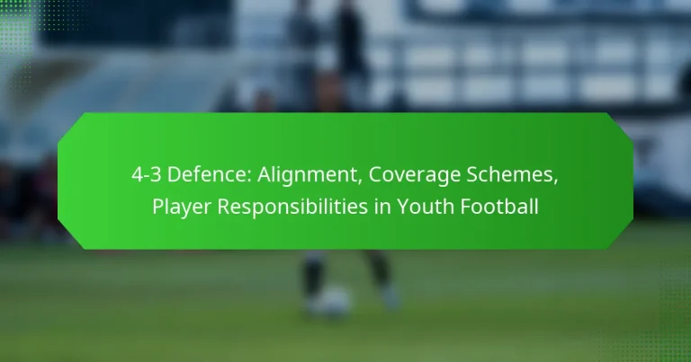 4-3 Defence: Alignment, Coverage Schemes, Player Responsibilities in Youth Football