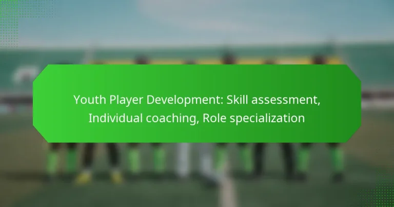 Youth Player Development: Skill assessment, Individual coaching, Role specialization